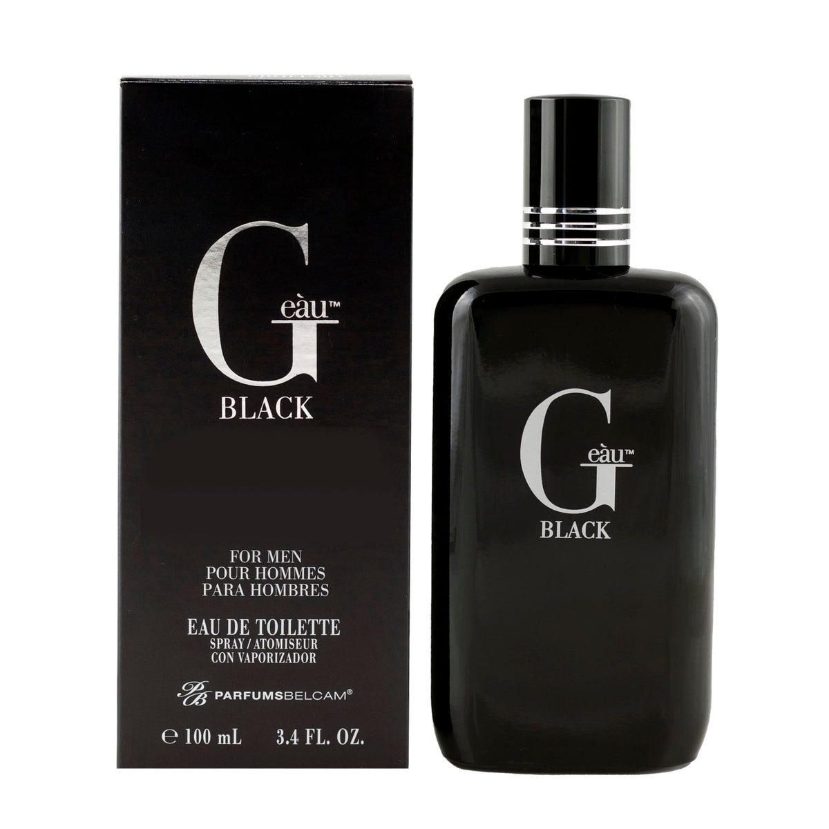 Pb Parfumsbelcam Black Eau De Toilette 100Ml - Designer Inspired Fragrance For Him