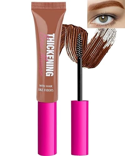 LYSdefeu Waterproof Tinted Brow Gel Rich Auburn - Thickening Eyebrow Mascara, Long Lasting 0.25oz