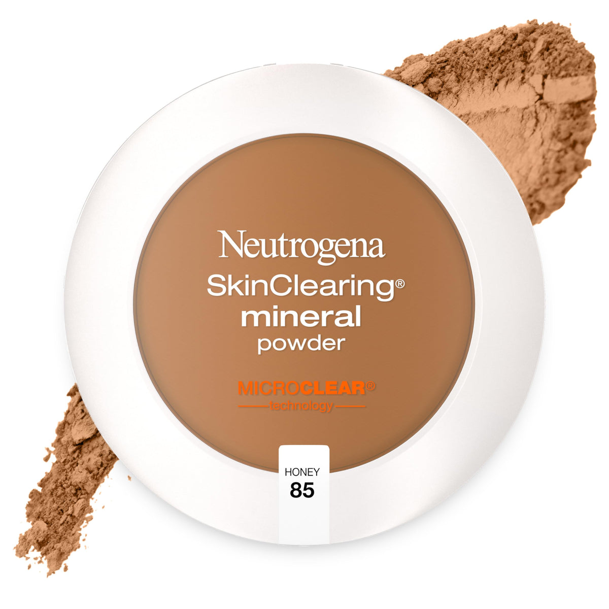 Neutrogena Skinclearing Mineral Powder, Shine-Free Makeup With Salicylic Acid, Honey 0.38 Oz