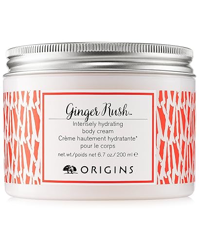 Origins Ginger Rush Hydrating Body Cream 6.7Oz - Intense Moisture For Radiant Skin