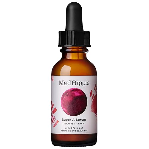 Mad Hippie Super A Retinol Serum - Anti-Aging, Hydrating With 3 Retinoids & Bakuchiol, 1