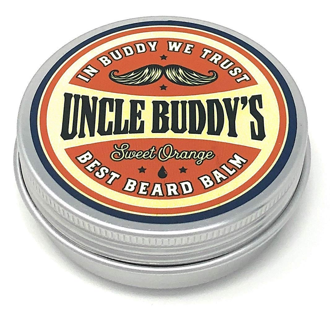 Uncle Buddy'S Beard Balm - Sweet Orange Leave In Conditioner, 2 Oz For Growth & Health