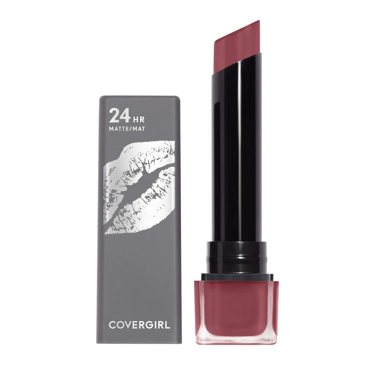 Covergirl Exhibitionist Ultra-Matte Lipstick - Risky Business, 0.09 Oz, Long-Lasting Color