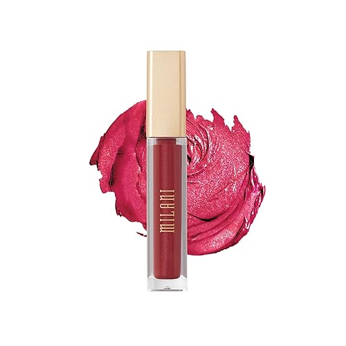 Milani Amore Metallic Lip Creme - Mattely In Love, 0.22 Fl Oz, Long-Lasting Liquid Lipstick