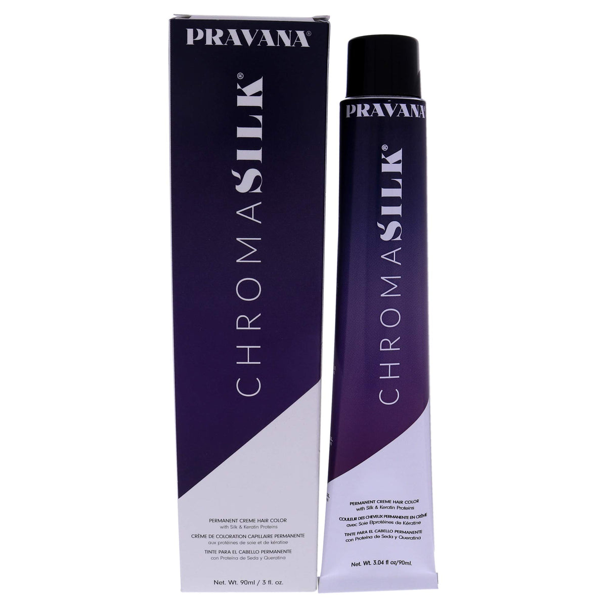 Pravana ChromaSilk Creme Hair Color  437 Golden Violet Brown Unisex 3 oz  I0105047