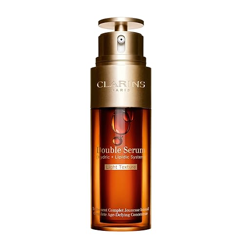 Clarins Double Serum Light - Anti Aging, Firms & Boosts Radiance, 21 Plant Ingredients, 1.69 Fl Oz