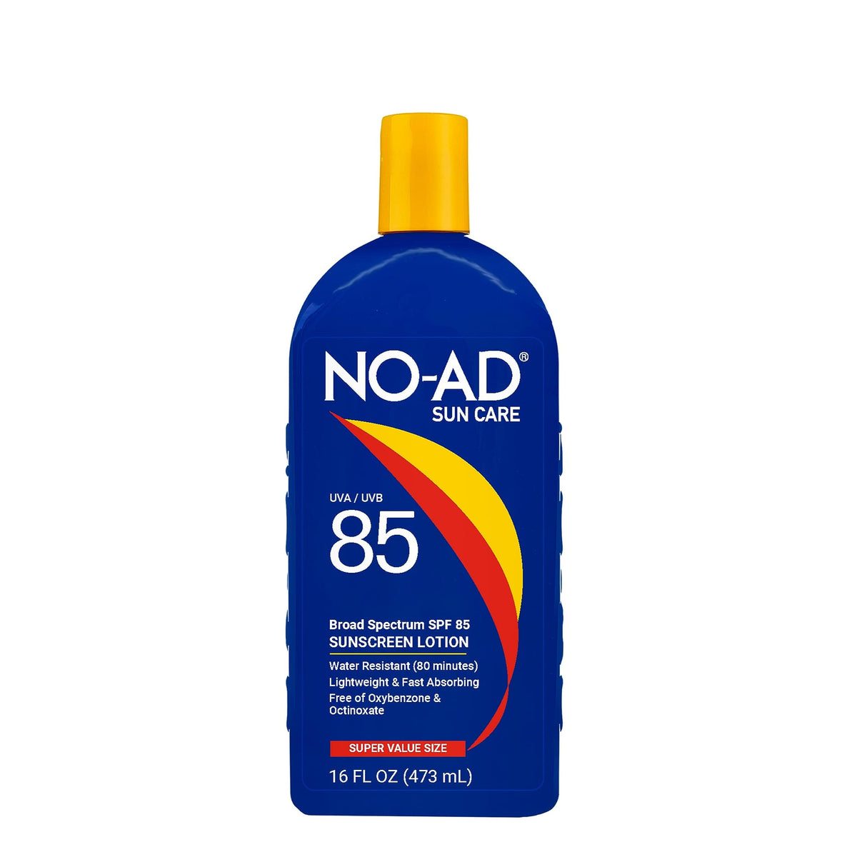 No-Ad Spf 85 Sunscreen Lotion, Water Resistant, Broad Spectrum, 16Oz (Pack Of 2)