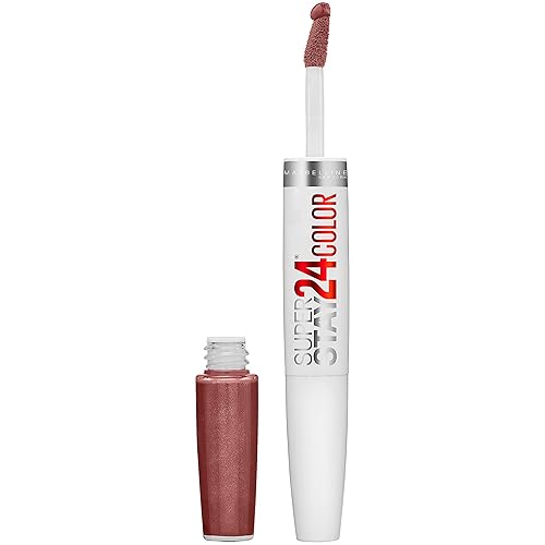 Maybelline Super Stay 24 Liquid Lipstick, Long Lasting Color With Balm, Constant Cocoa, 0.08 Fl Oz