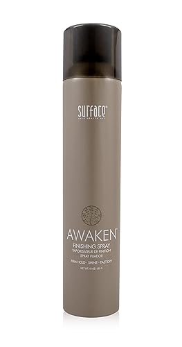 SURFACE Hair Awaken Finishing Spray - Thicken, Revitalize, Firm Hold, Vegan, 10 Fl Oz