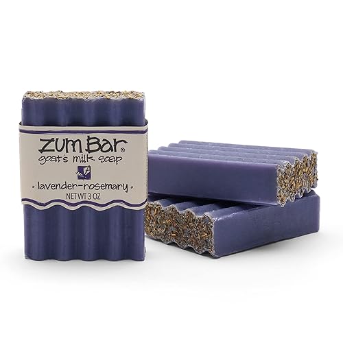 Zum Bar Goat'S Milk Soap - Lavender-Rosemary, 3 Oz (Pack Of 3) By Indigo Wild