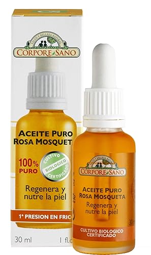 Corpore Sano Pure Rosehip Oil - 1 Fl Oz, Organic, Skin Nourishing, Cold-Pressed