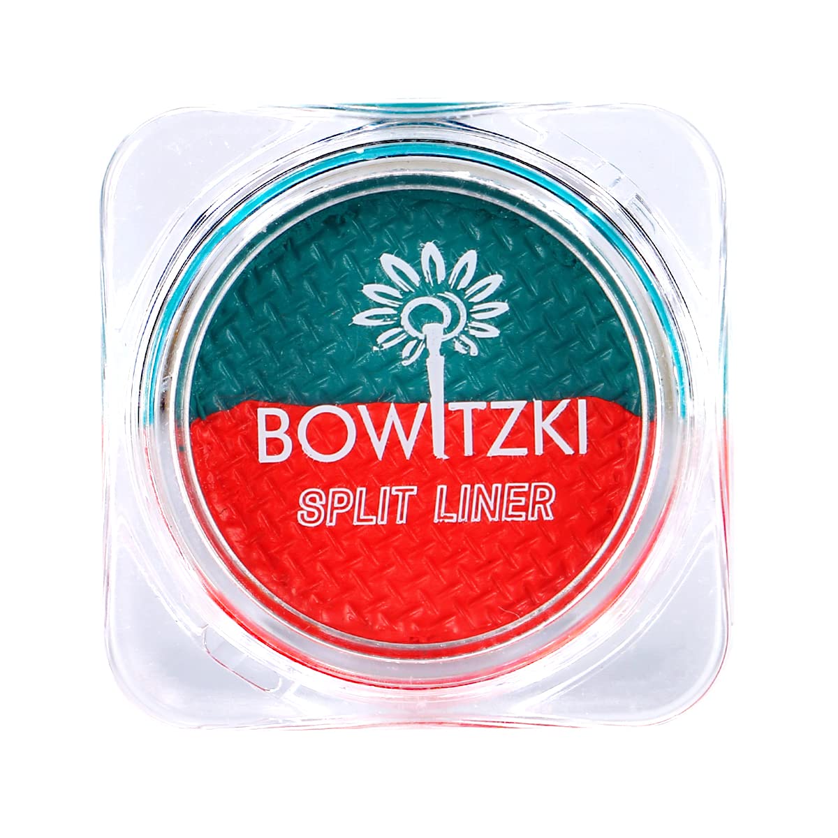 Bowitzki Retro Water Activated Split Cake Eyeliner - Smudge Proof Face & Body Paint, 0.28 Oz