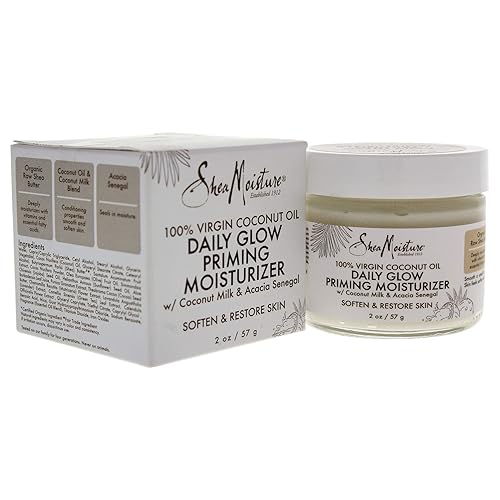 Sheamoisture 100% Virgin Coconut Oil Daily Glow Moisturizer, 2 Ounce For Unisex