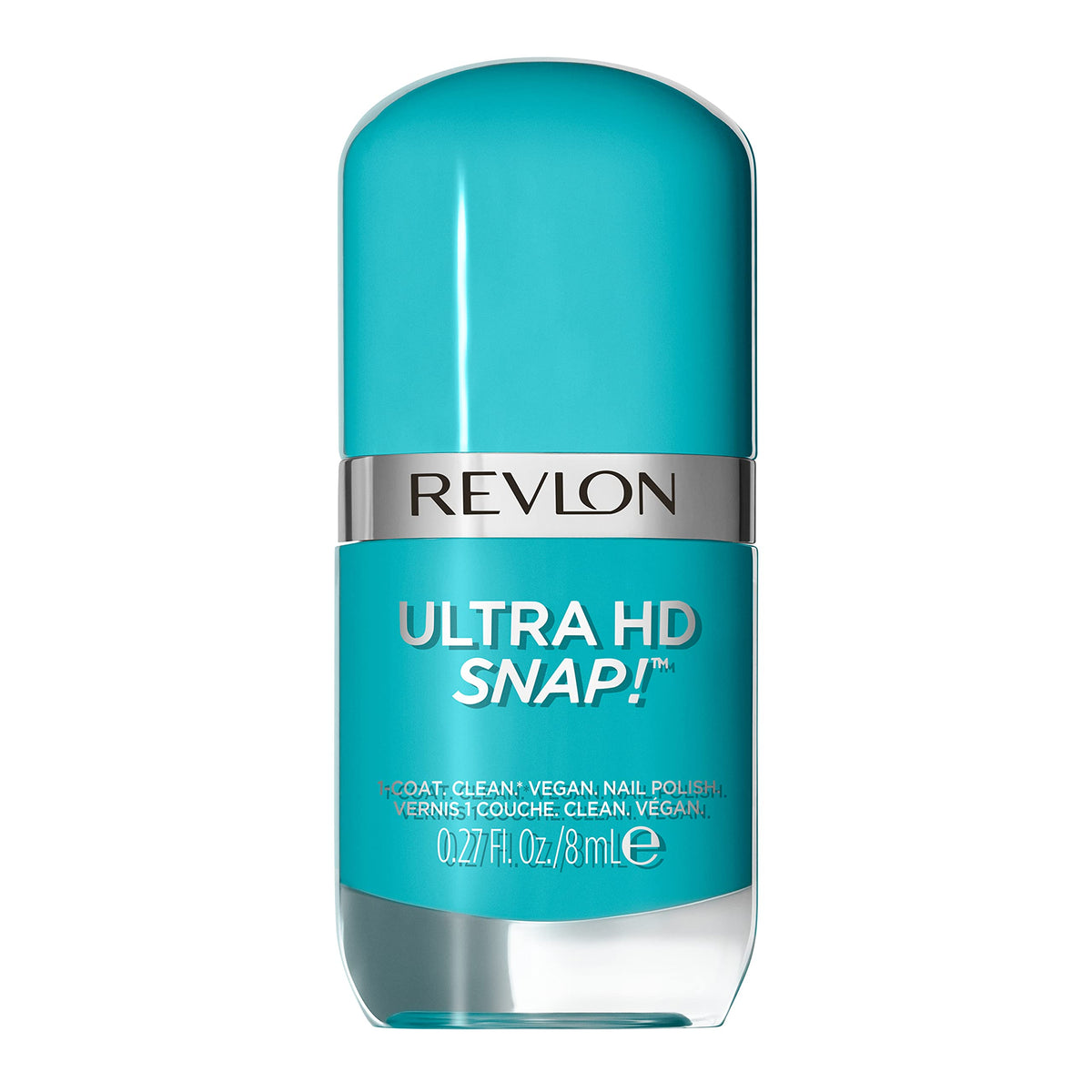 Revlon Ultra Hd Snap Nail Polish, 004 Blue My Mind, Vegan, No Base/Top Coat, 0.27 Fl