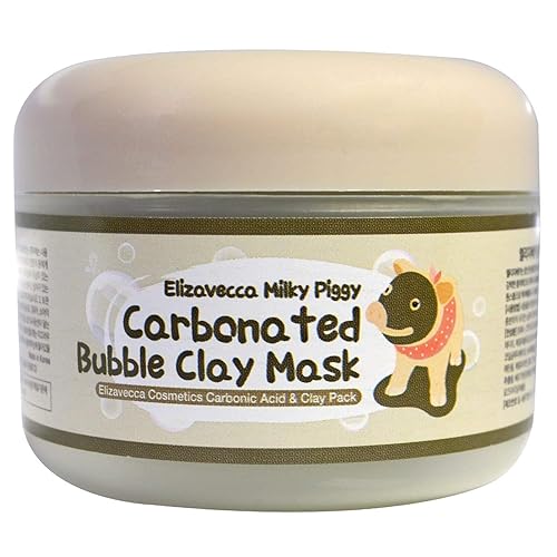 Elizavecca Milky Piggy Carbonated Bubble Clay Mask 100G - Exfoliating & Pore Tightening