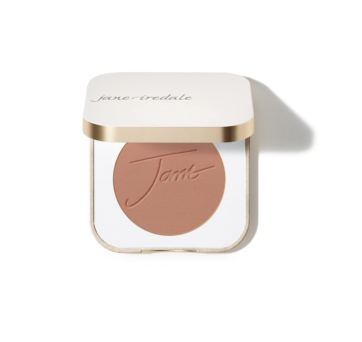 Jane Iredale Purepressed Blush In Mocha - Natural Color & Glow, 0.11 Oz, Cruelty-Free