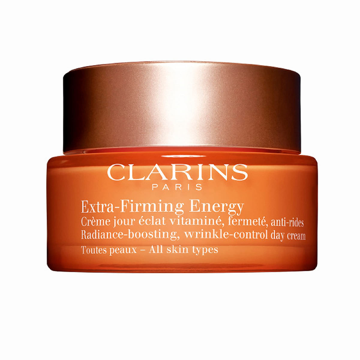 Clarins Extra-Firming Energy Moisturizer 1.7Oz | 2-In-1 Anti-Aging Day Cream For Radi