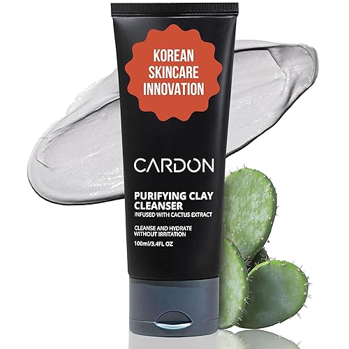 Cardon Men'S Deep Pore Cleaning Clay Face Wash For Oily, Acne-Prone Skin - 3.4 Fl Oz