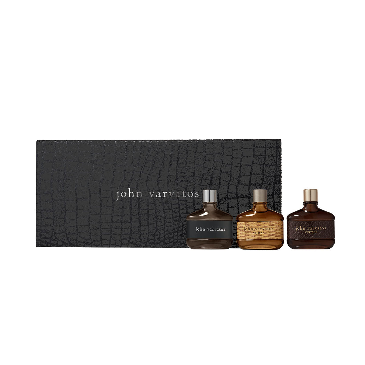 John Varvatos 3 Piece Cologne Coffret Gift Set for Men, 0.5 fl. oz - Perfect Fragrance Trio for Him