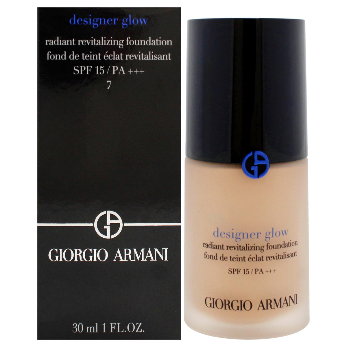 Giorgio Armani Designer Glow Radiant Foundation Spf 15 - 1 Oz Cranberry For Women