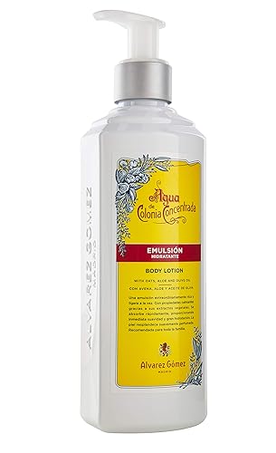 Alvarez Gomez Agua De Colonia Concentrada Body Lotion for Men, 10.5 Ounce