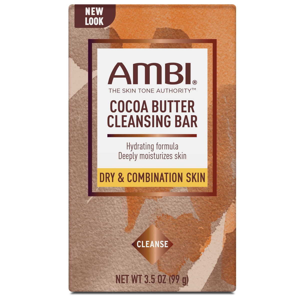 Ambi Cocoa Butter Cleansing Bar - 3.5 Oz (Pack Of 7) Moisturizing Soap For Radiant Skin