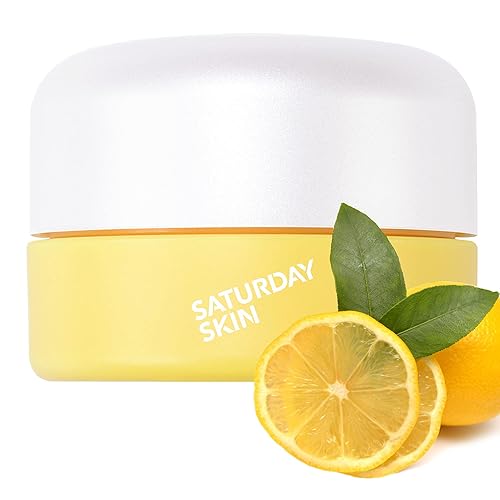 Saturday Skin Yuzu Eye Balm - Vitamin C Eye Cream For Dark Circles & Puffiness (15Ml)