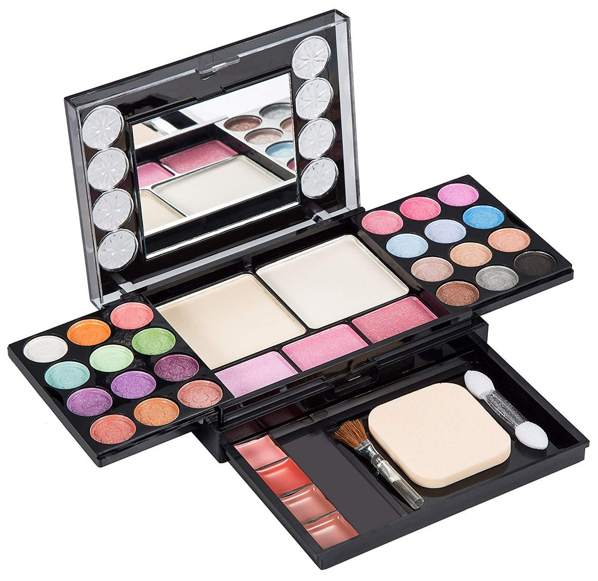 OUO 37 Color Eyeshadow Palette - Highly Pigmented, Matte & Shimmer, Makeup Kit for Girls