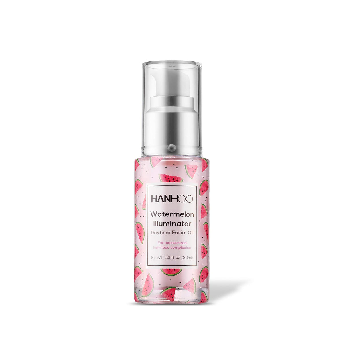 Hanhoo Watermelon Illuminator Facial Oil - Nourishing & Hydrating Daytime Formula With Apple Extract