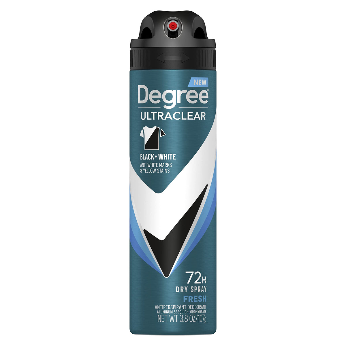 Degree Men Ultraclear Antiperspirant Deodorant Dry Spray, 72-Hour Fresh Protection, 3.8 Oz