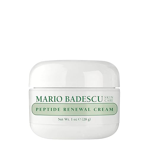 Mario Badescu Peptide Renewal Cream - Anti-Aging Face Cream For Dry & Sensitive Skin, 1 Oz