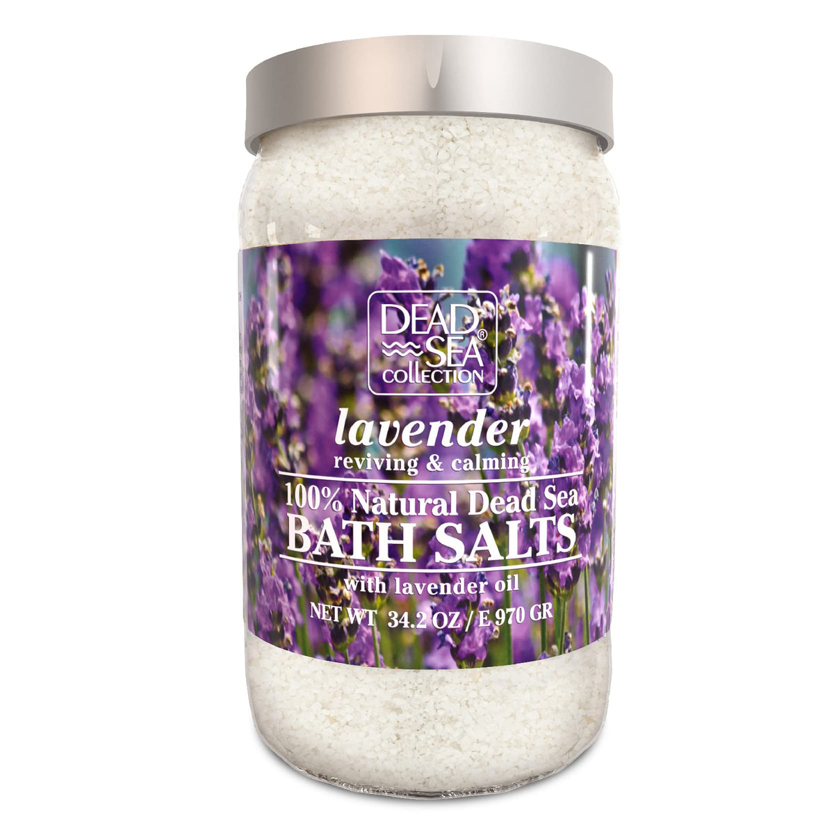 Dead Sea Collection Bath Salts With Lavender - 34.2 Oz Natural Soothing Body Care