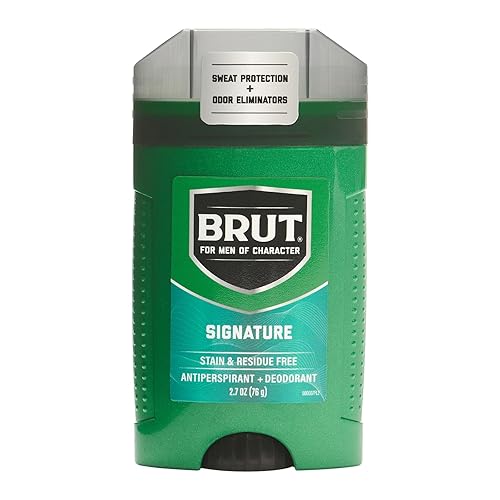 Brut Signature Scent Antiperspirant & Deodorant Stick For Men - 2.7 Oz, Powerful Odor Protection