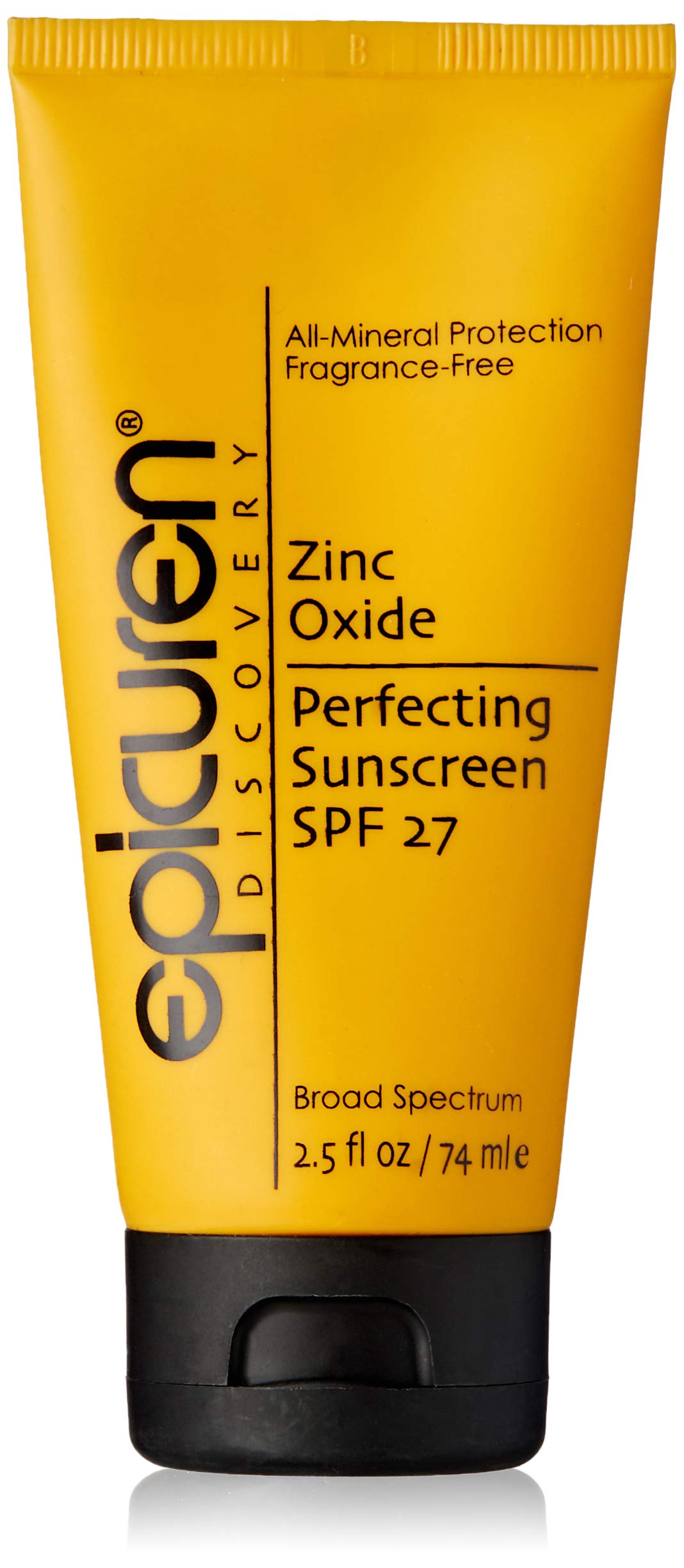 Epicuren Zinc Oxide Sunscreen Spf 27, 2.5 Oz - Lightweight, Broad Spectrum Protection