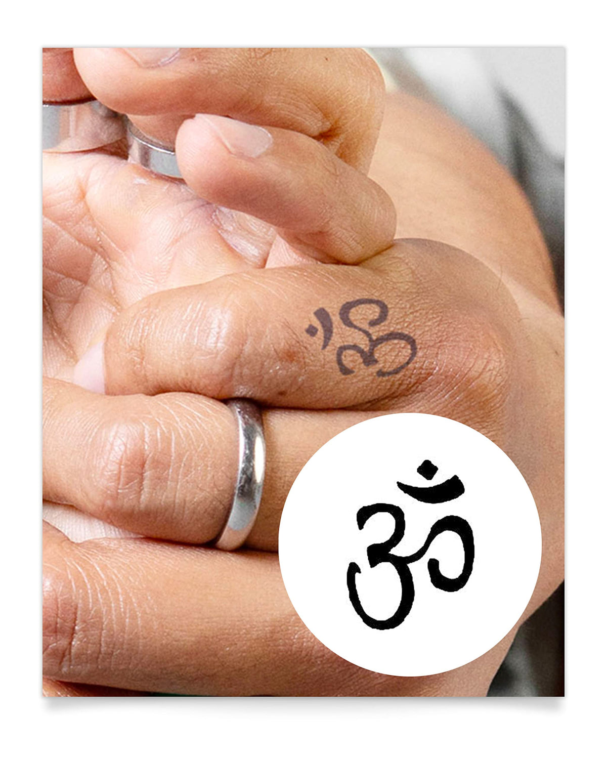 Inkbox Divine Temporary Tattoo - Easy, Water-Resistant, Lasts 1-2 Weeks, 1X1 In