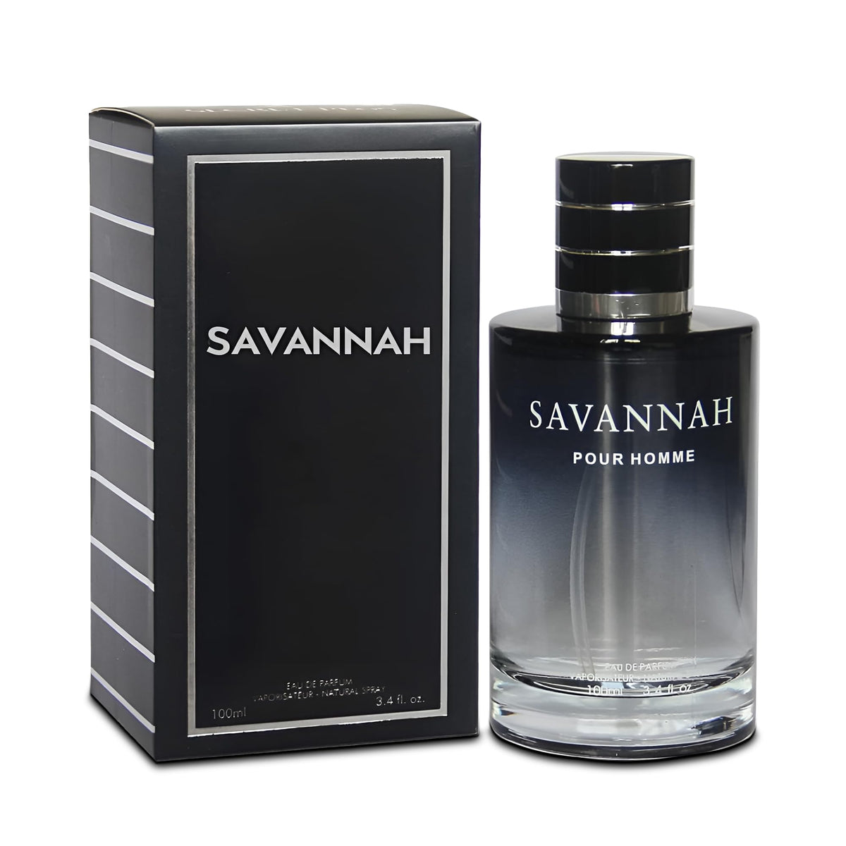 A Center Savannah Cologne For Men, 3.4Oz Natural Spray Eau De Toilette - Classic Scent