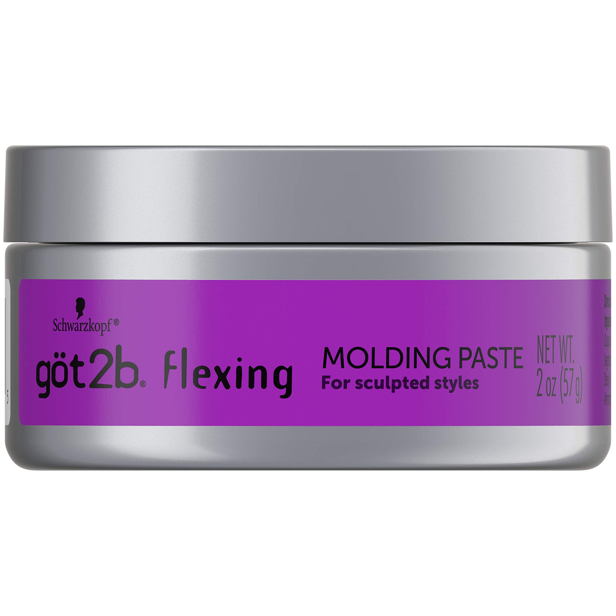 Got2B Flexing Molding Paste - 2 Oz Hair Styling Product For Strong Hold And Flexibility