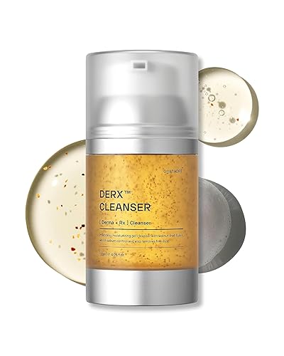 Ogana Cell Derx Cleanser - Deep Cleansing Face Wash With Walnut Flakes & Amino Acids, 4.05 Fl