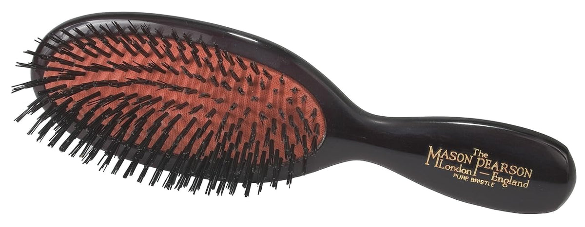 Mason Pearson Ruby Pocket Bristle Hair Brush - 0.2 Lb, Boar Bristles, 1 Count