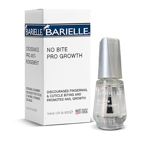 Barielle No Bite Pro Growth Nail Hardener - 2 Pack, 0.5 Oz - Strengthens & Protects Nails