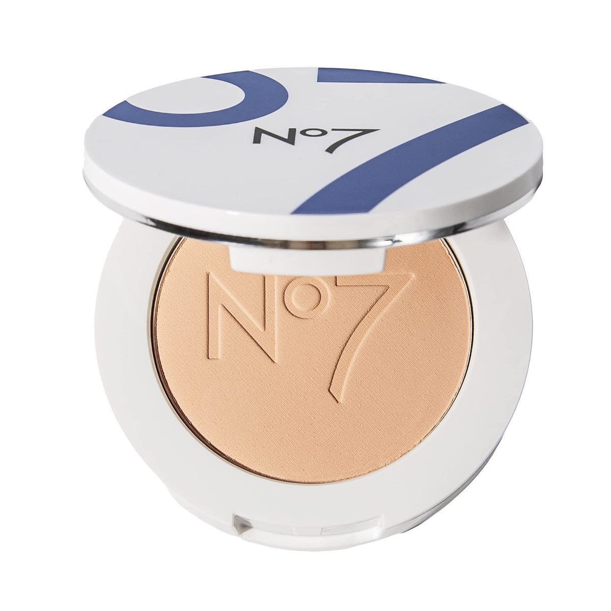 No7 Lift & Luminate Medium Pressed Setting Powder - Reduces Fine Lines & Enhances Glow (10G)