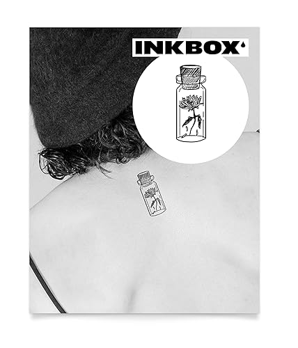 Inkbox Semi-Permanent Temporary Tattoo - Water-Resistant, Lasts 1-2 Weeks, Withered, 3X3