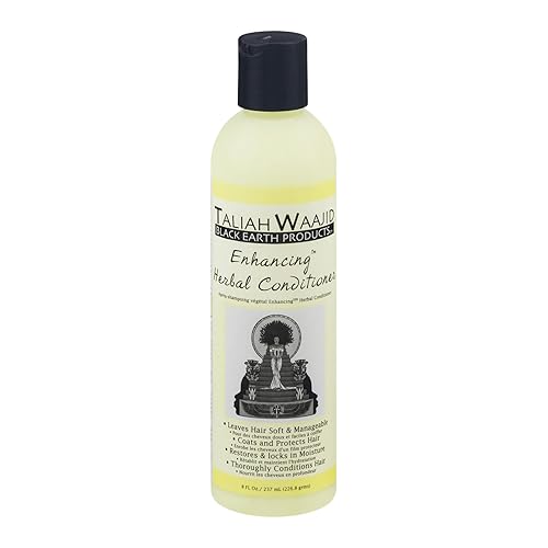 Taliah Waajid Herbal Conditioner, 8Oz - Enhancing Hair Moisture & Manageability