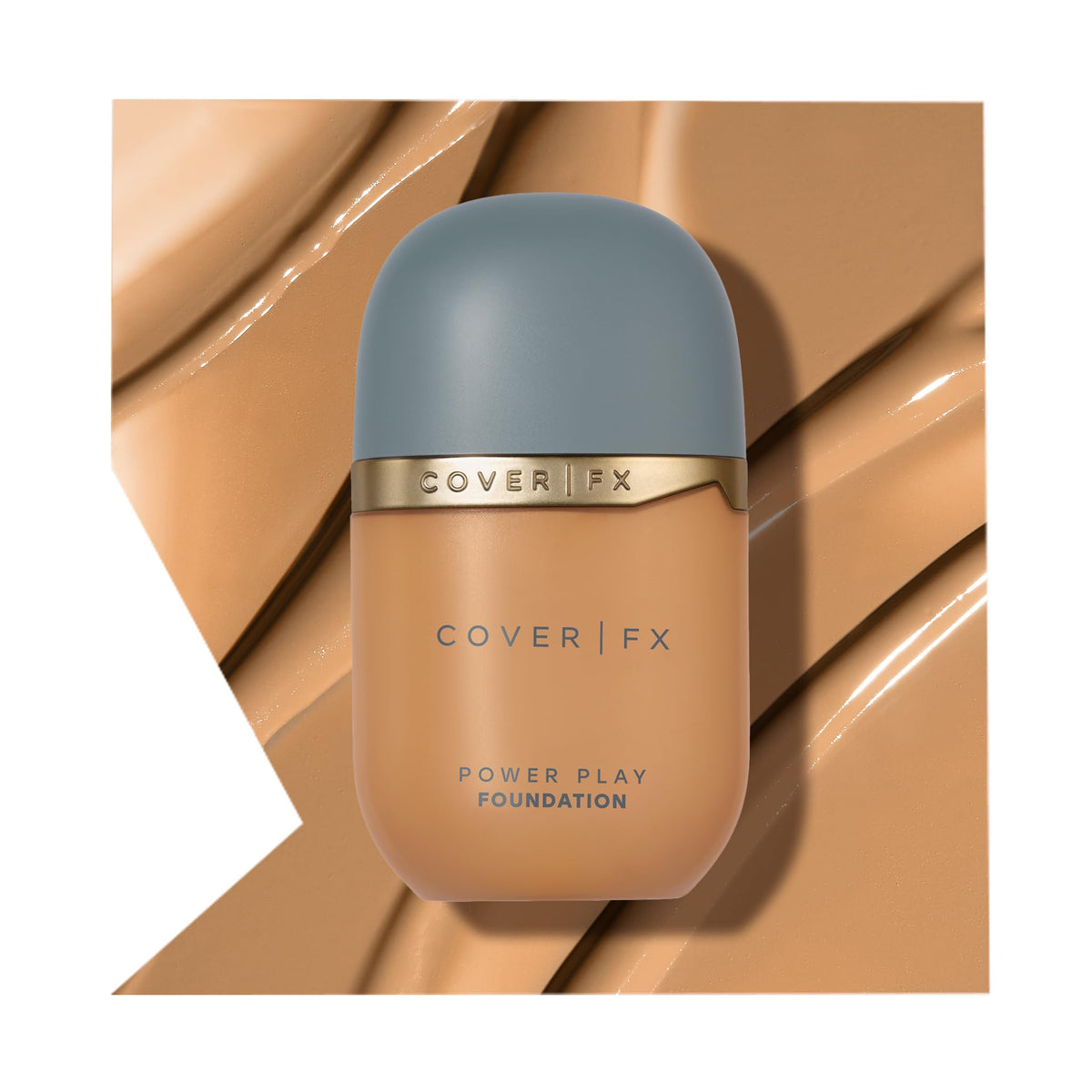 Cover Fx Power Play Foundation M5 - Full Coverage, Waterproof, Natural Matte Finish, 1 Fl Oz