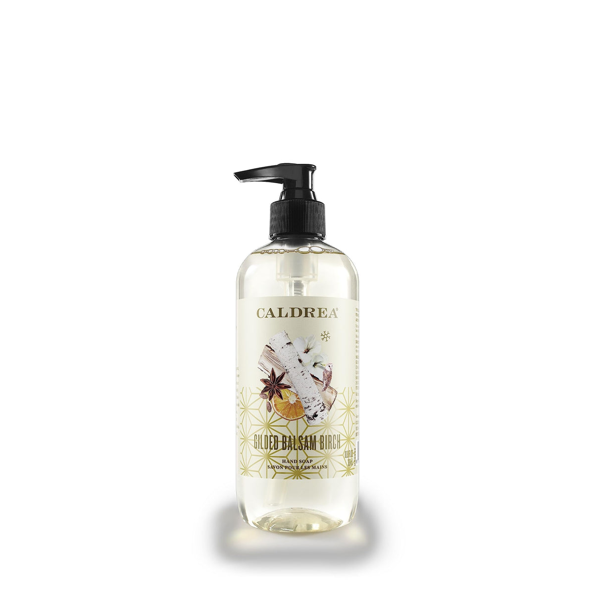 Caldrea Hand Wash Soap With Aloe Vera & Olive Oil, Gilded Balsam Birch, 10.8 Fl Oz