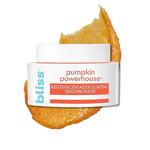 Bliss Pumpkin Enzyme Face Mask - Resurfacing & Exfoliating, Vegan, Paraben Free, 1.7 Fl Oz