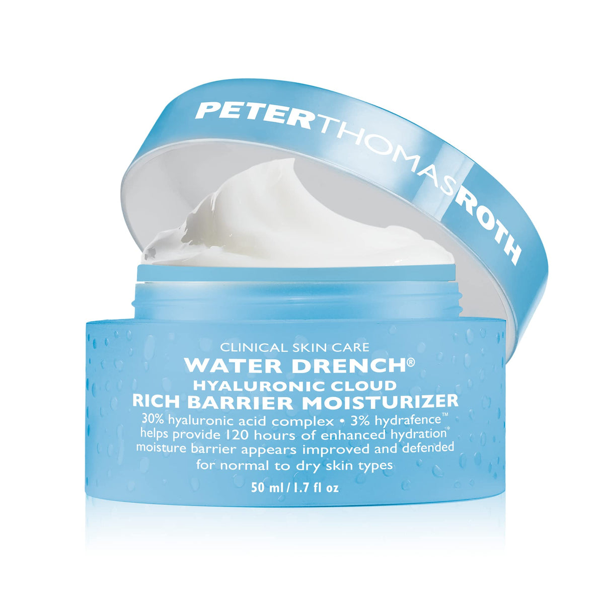 Peter Thomas Roth Water Drench Hyaluronic Cloud Moisturizer For Dry Skin, 1.7 Fl Oz