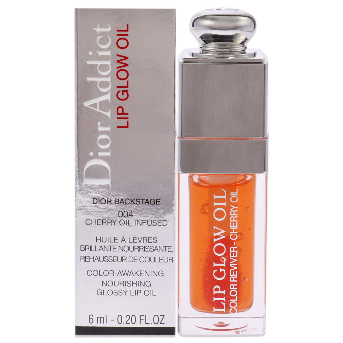 Christian Dior Dior Addict Lip Glow Oil 004 Coral - 0.2 oz Women's Lip Oil