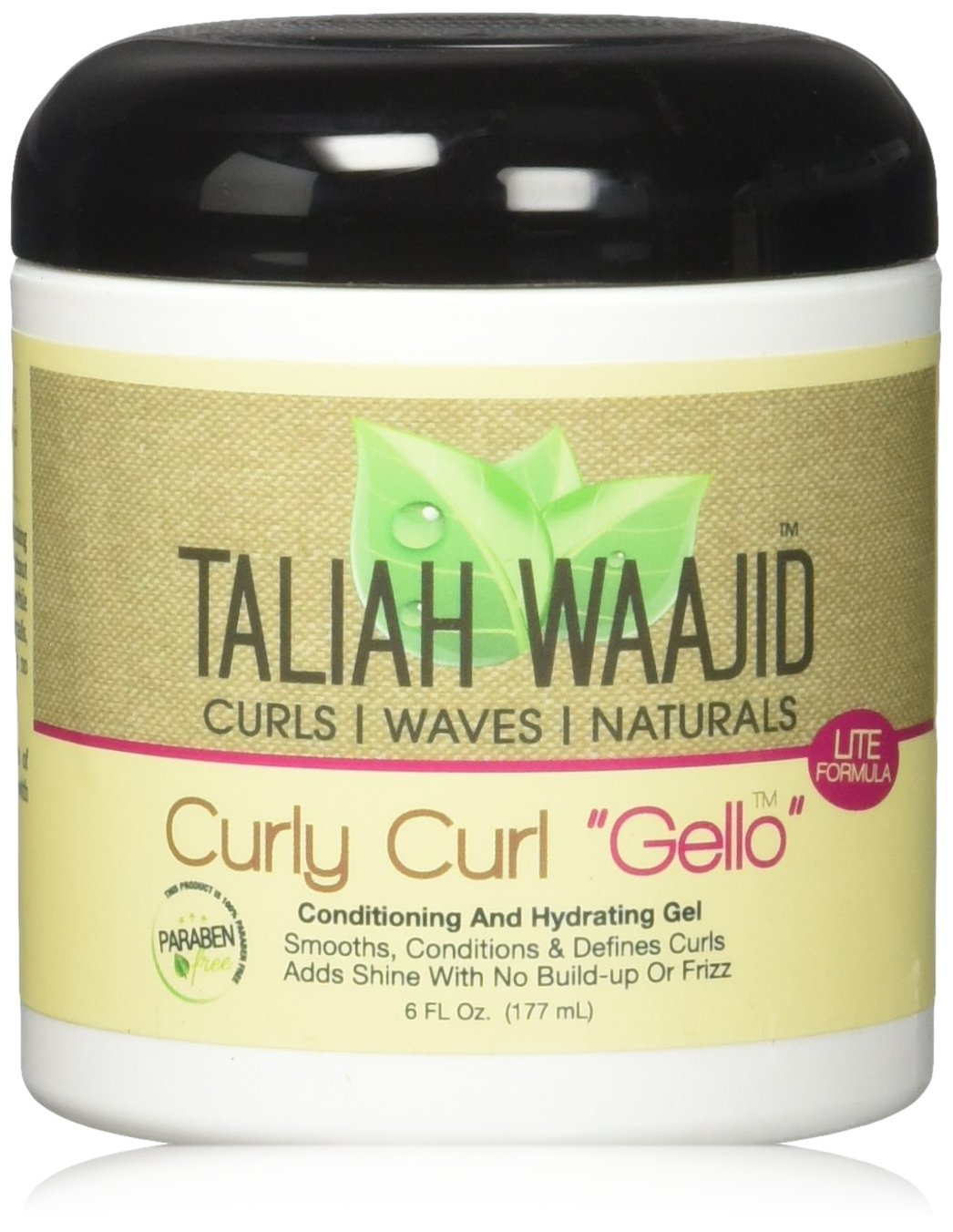 Taliah Waajid Curly Curl Gelo - Conditioning & Hydrating Gel, 6 Fl Oz For Curly Hair