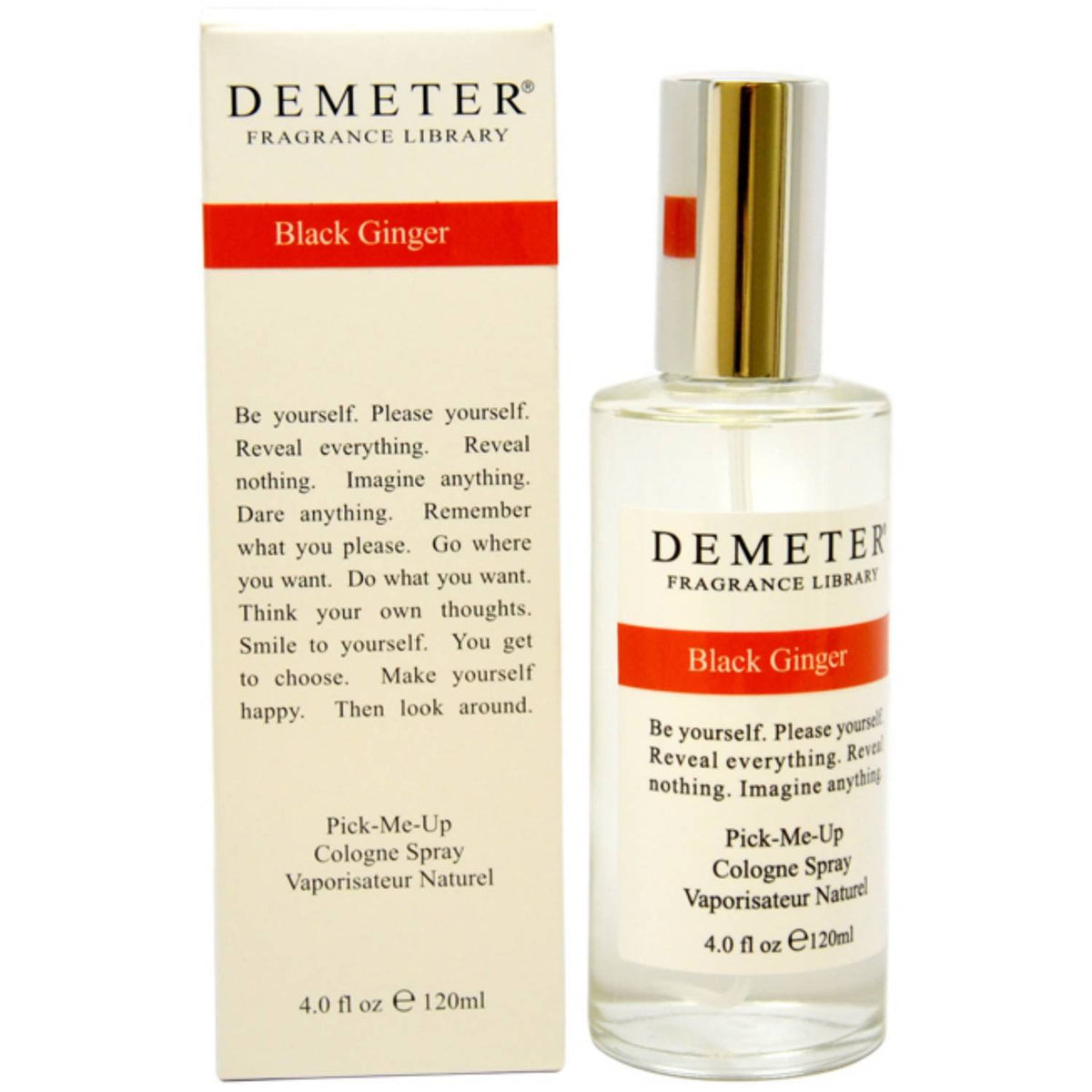 Demeter cologne Spray for Women  Black ginger  4 Ounce